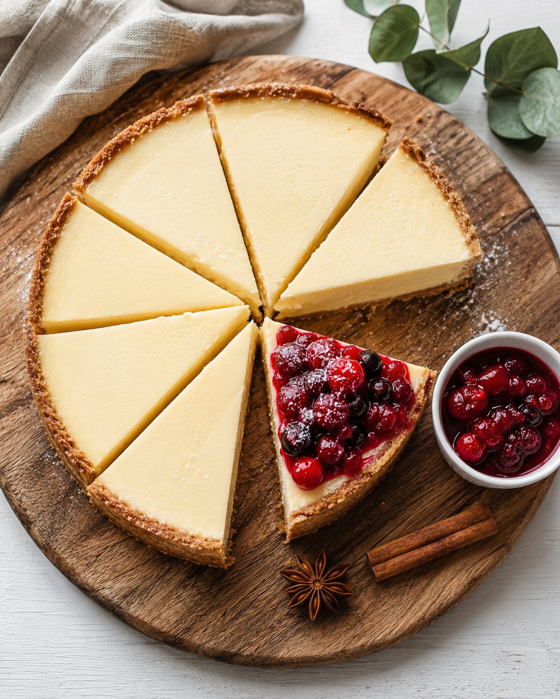 Cremig, saftig und so wandelbar: der Käsekuchen für jede Saison