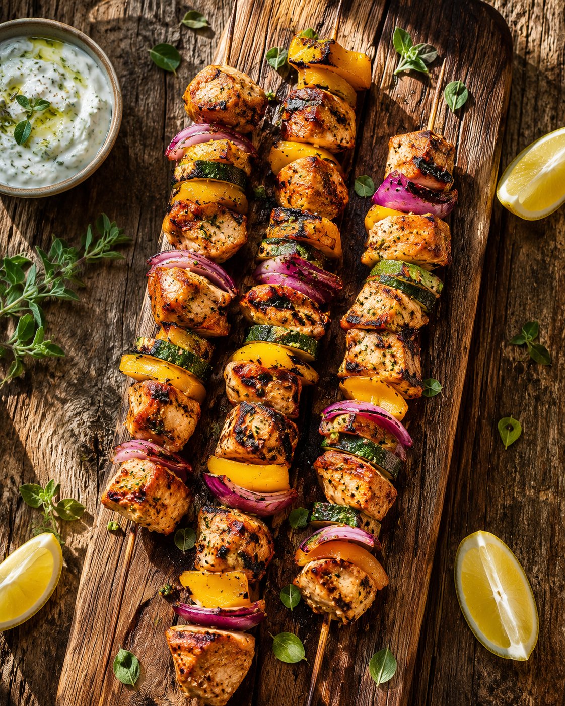 Mediterrane Grillspieße – so einfach und so lecker