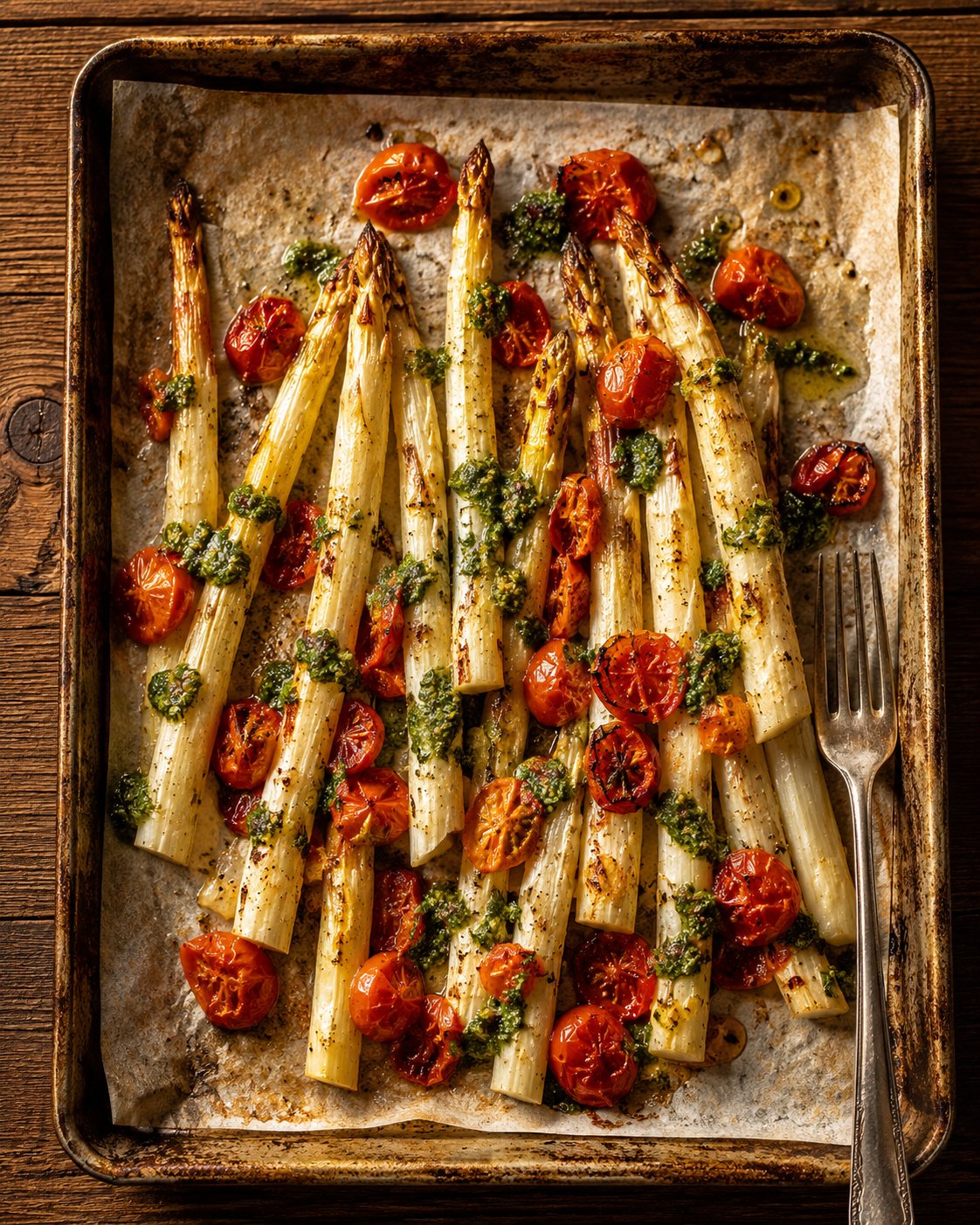 Ofen statt Topf: So einfach wird weißer Spargel zum aromatischen Lieblingsgericht